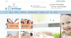 Desktop Screenshot of pediatricdentistry.ca